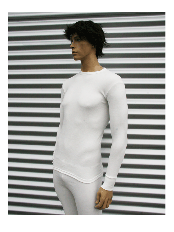 Beeren thermo shirt white long sleeve