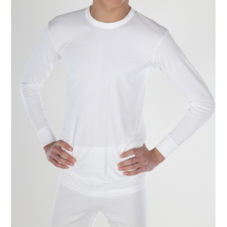 Beeren thermo shirt white long sleeve