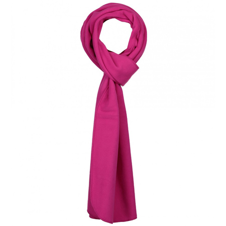 Fuchsia roze fleece sjaal lang