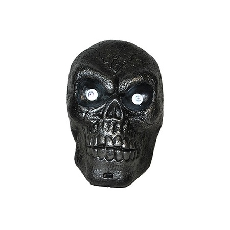 Halloween skull with sound and light 30 cm