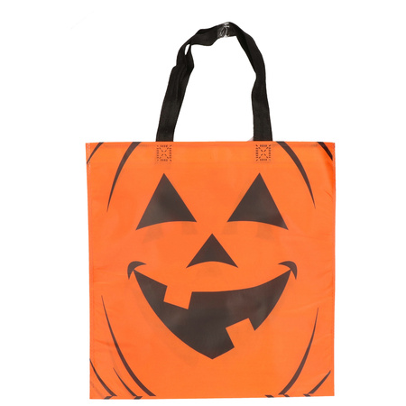 Halloween candy bag oranje