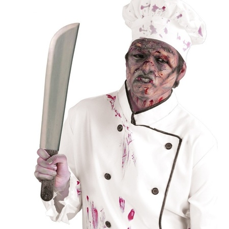 Horror/Halloween butchersknife 52 cm