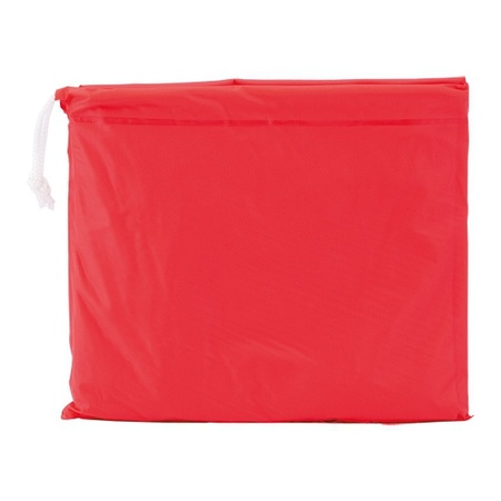 Red rain poncho for kids