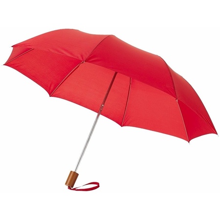 Pocket umbrella red 93 cm