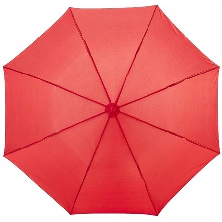 Pocket umbrella red 93 cm