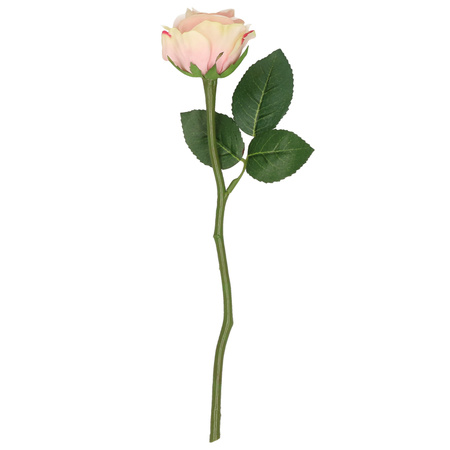 Artificial flowers rose Alice pink 30 cm