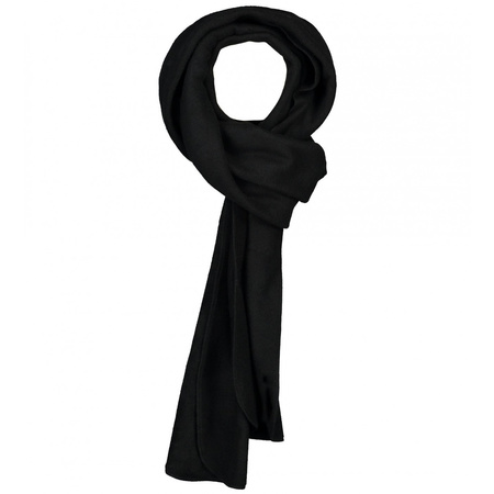 Fleece scarf black