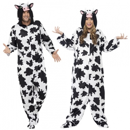 Onesie cow for adults