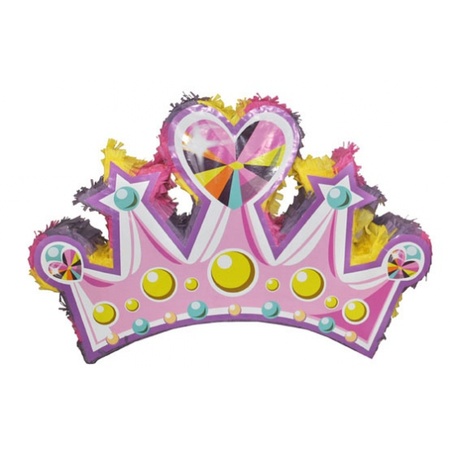 Prinsessen pinata kroon 61 cm