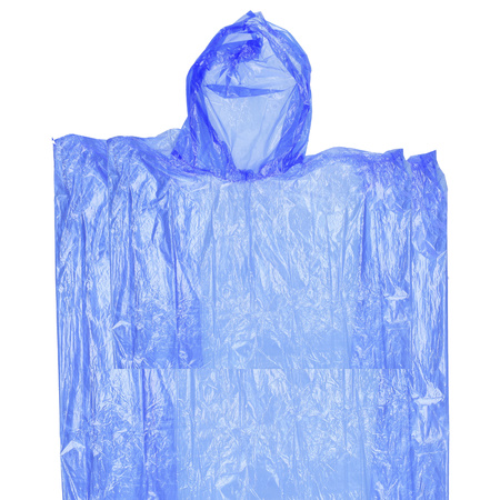 Disposable rainsuit for kids blue